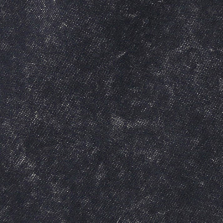 Acid Wash Drawstring Bermuda Shorts - Black - 5