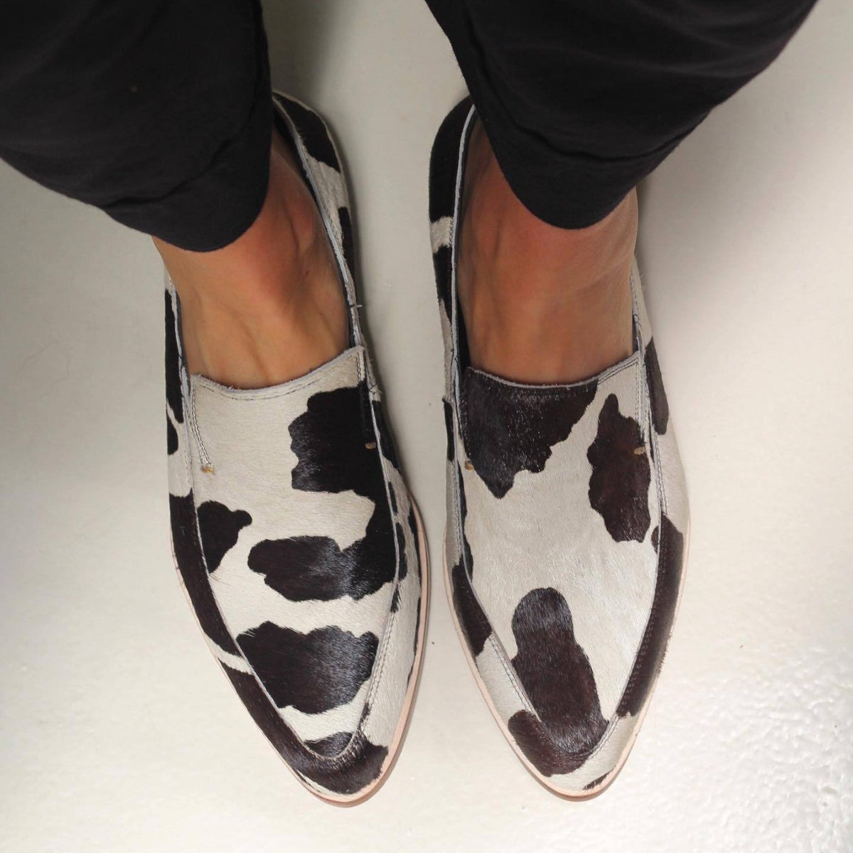 Pointed Toe Slip On Loafers
