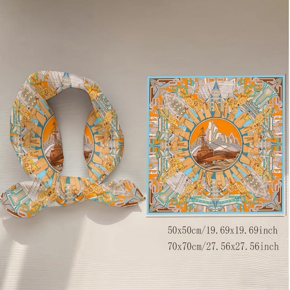 Americana Flag Print Bandana Hair Scarf - NO20