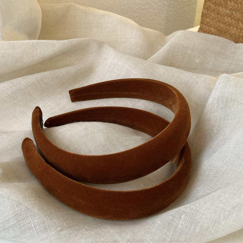 Padded Velvet Wide Headband