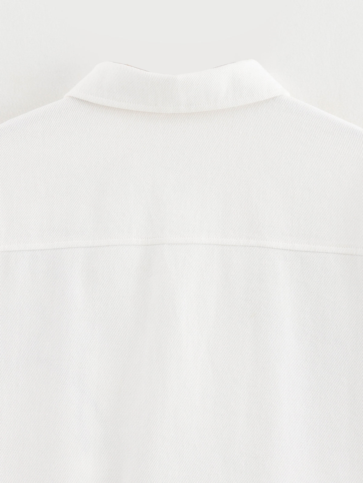 Poppy Outline Embroidered Snap Front Jacket - White - 11