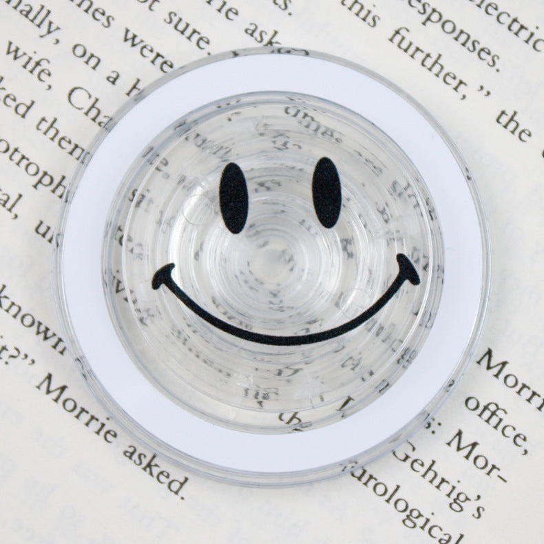 Smiley Face Translucent Phone Grip - Color_1