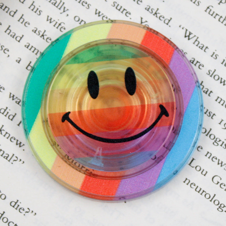 Smiley Face Translucent Phone Grip - Color_6 - 1