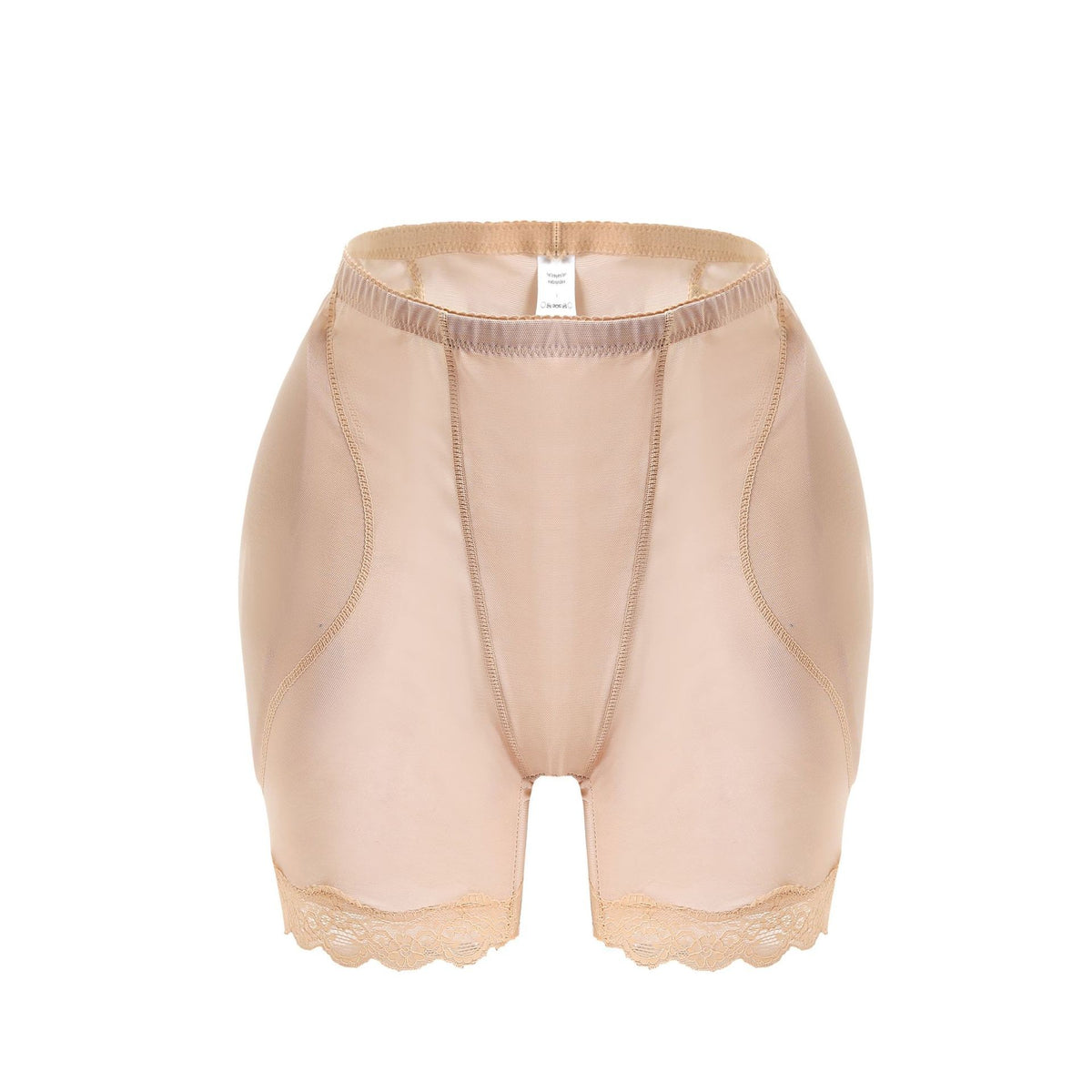 Padded Hip Enhancer Lace Trim Shaping Shorts