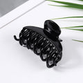 Tortoiseshell Effect Small Claw Clip - Black