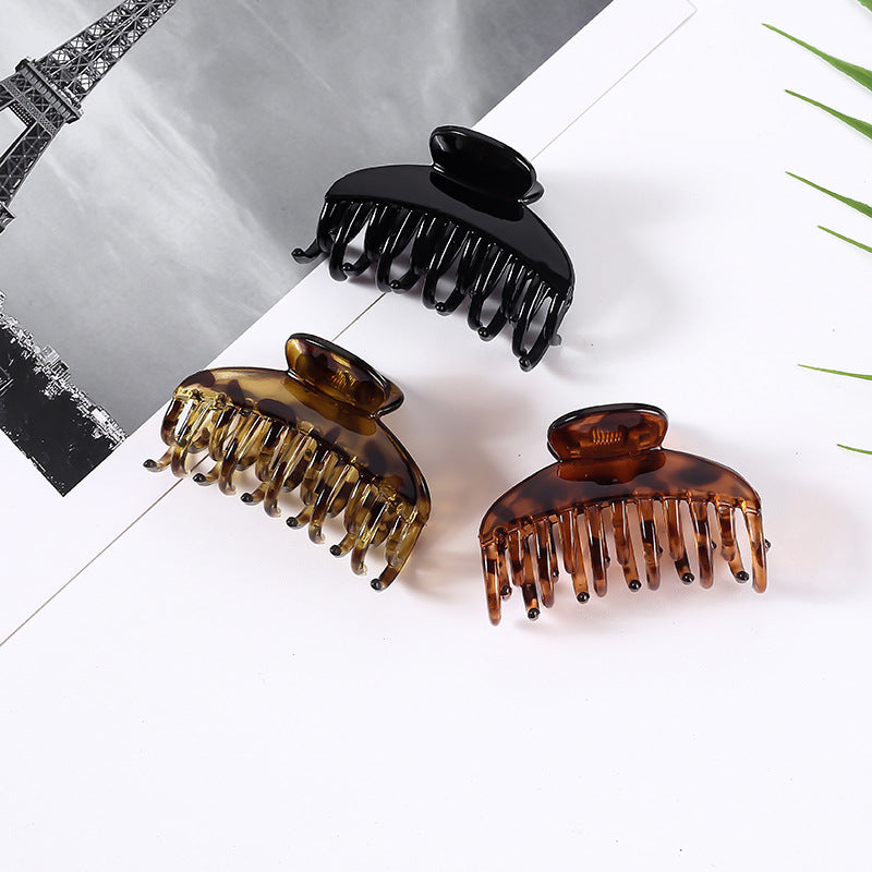Tortoiseshell Effect Small Claw Clip - view 2