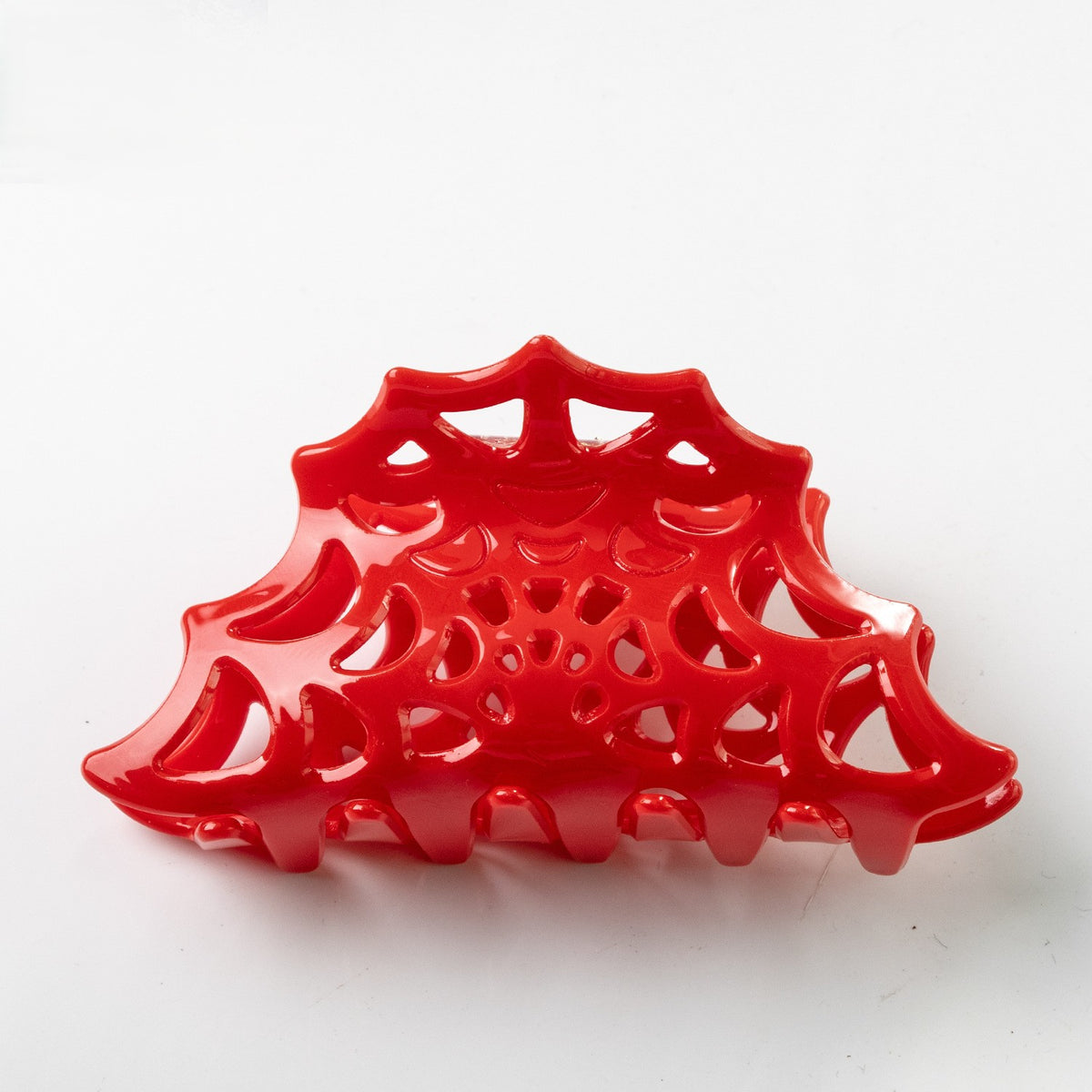 Spider Web Openwork Halloween Hair Claw - C3