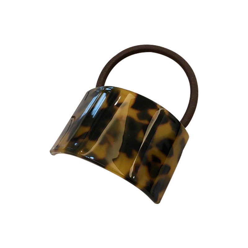 Curved Acetate Ponytail Cuff Headband