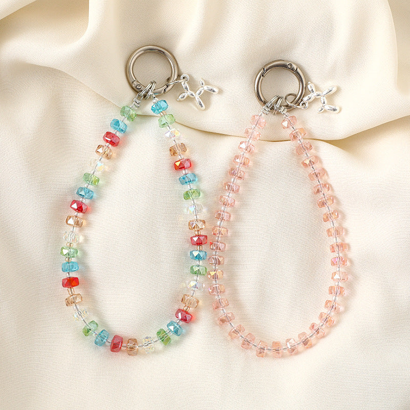 Crystal Beaded Starfish Phone Strap