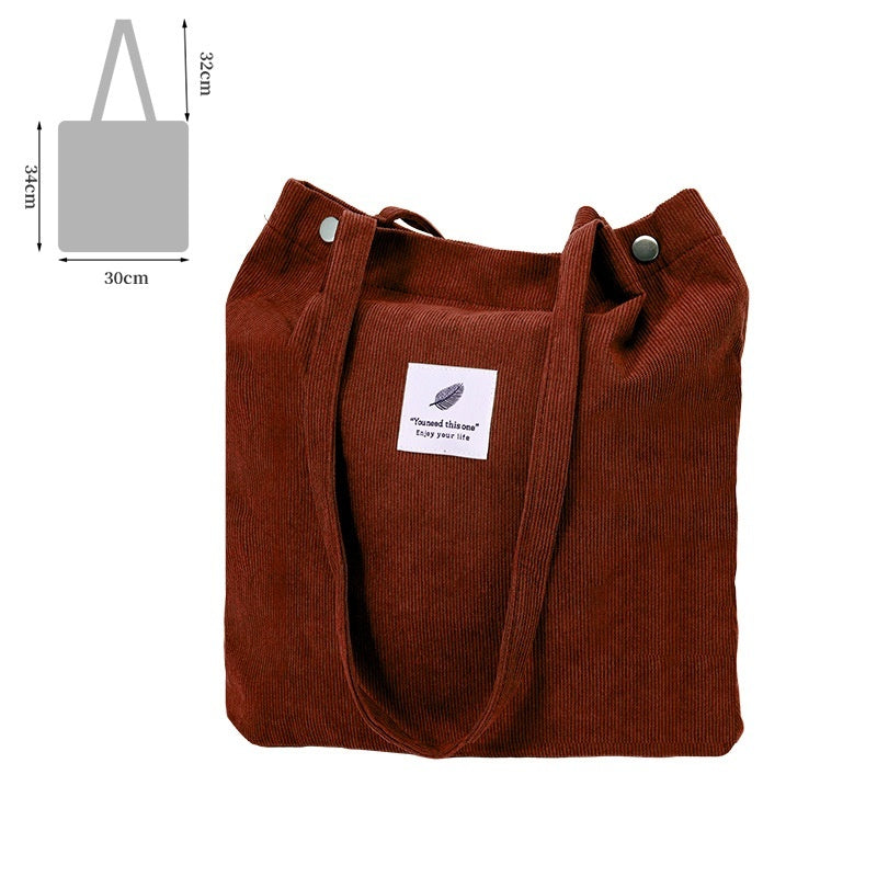 Everyday Slouchy Shoulder Tote With Snap Top - Color_04