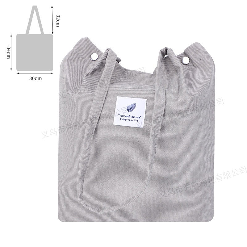 Everyday Slouchy Shoulder Tote With Snap Top - Color_07