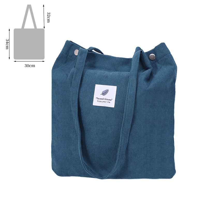 Everyday Slouchy Shoulder Tote With Snap Top - Color_12