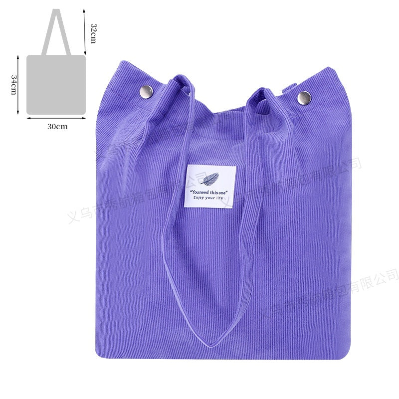 Everyday Slouchy Shoulder Tote With Snap Top - Color_18