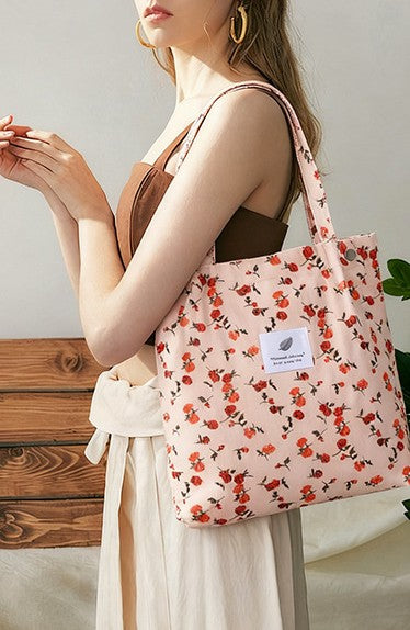 Everyday Slouchy Shoulder Tote With Snap Top