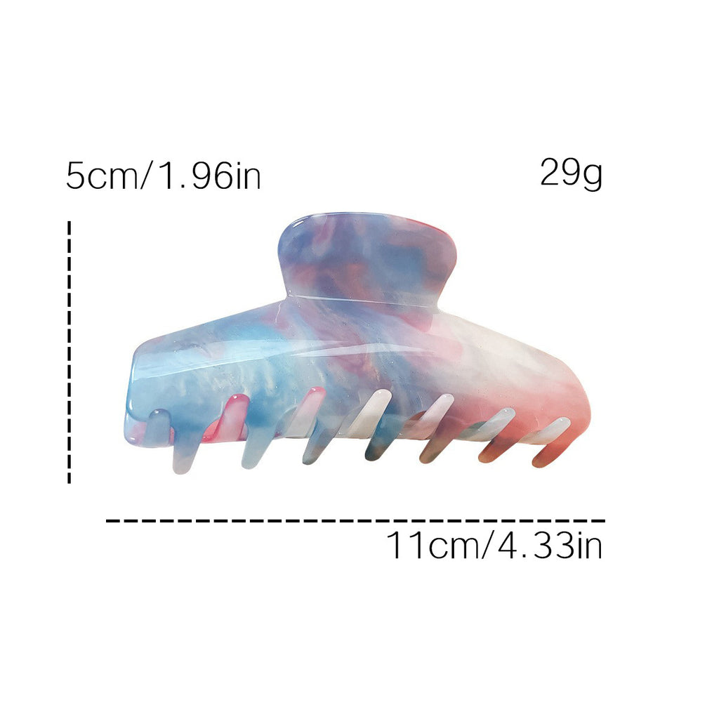 Large Arch Color Change Claw Clip - view 2