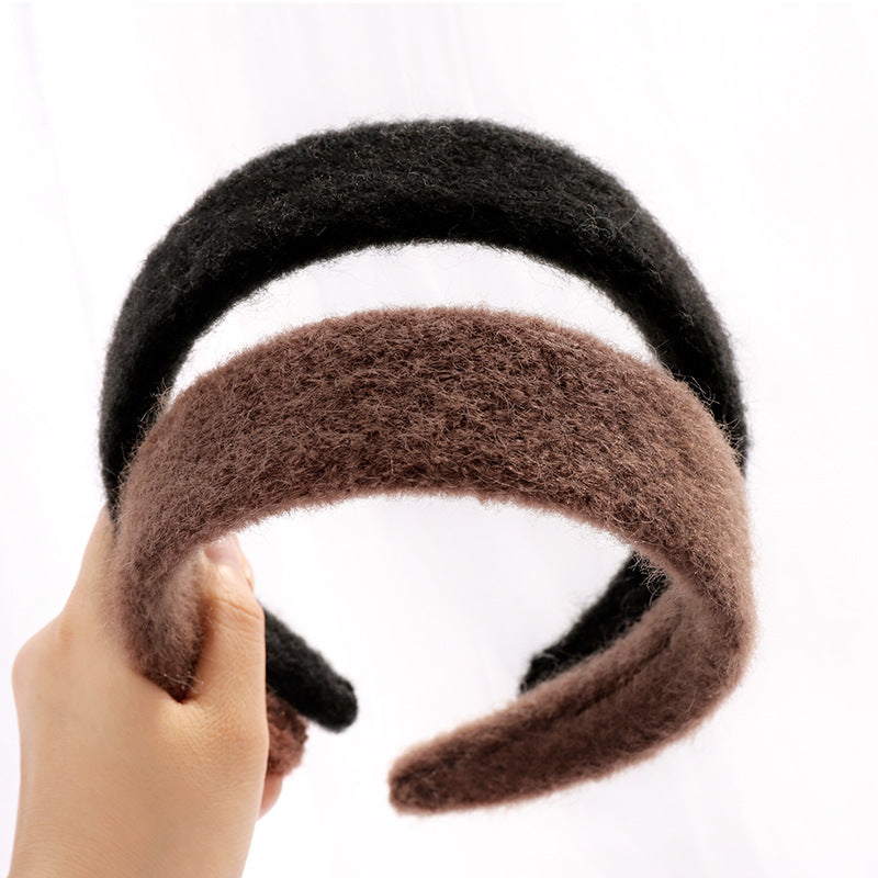 Soft Boucle Knit Wide Headband - view 1