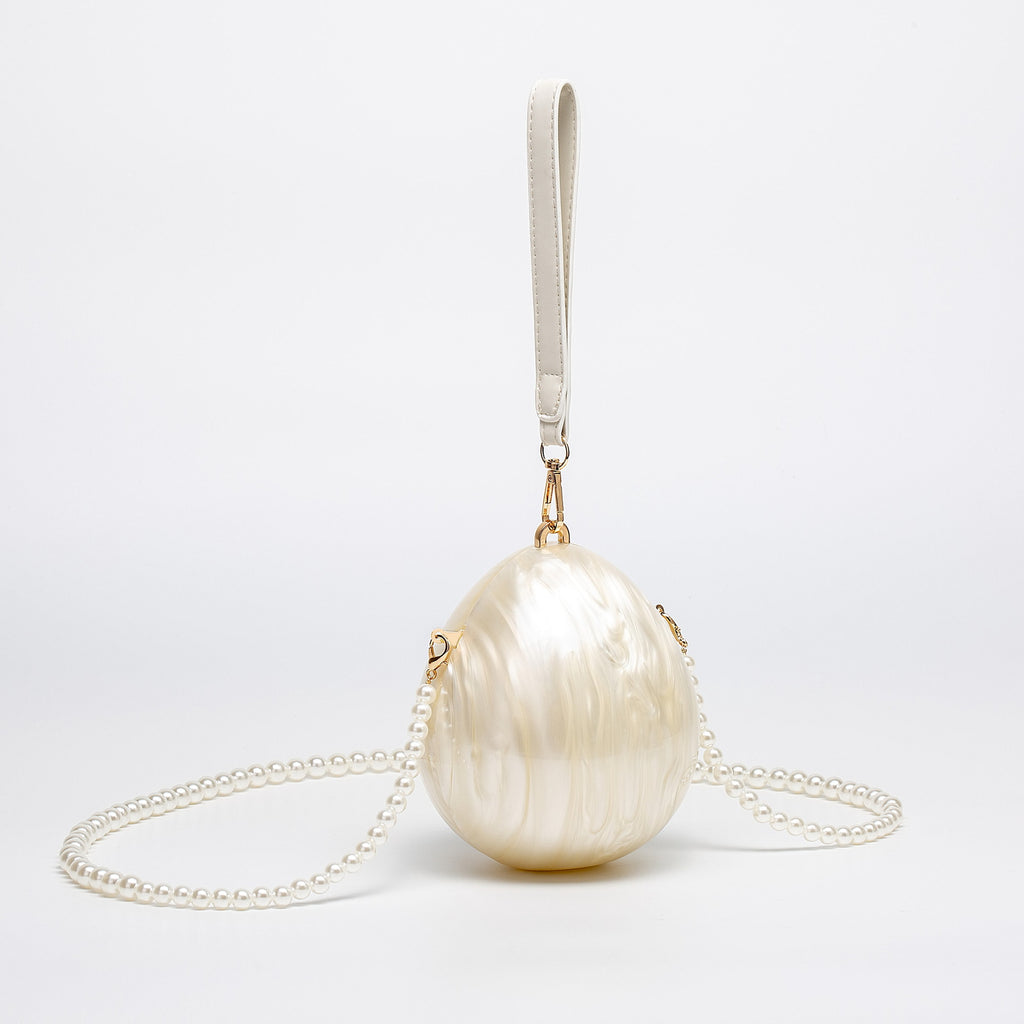 Sculpted Novelty Shape Mini Handbag - Ball