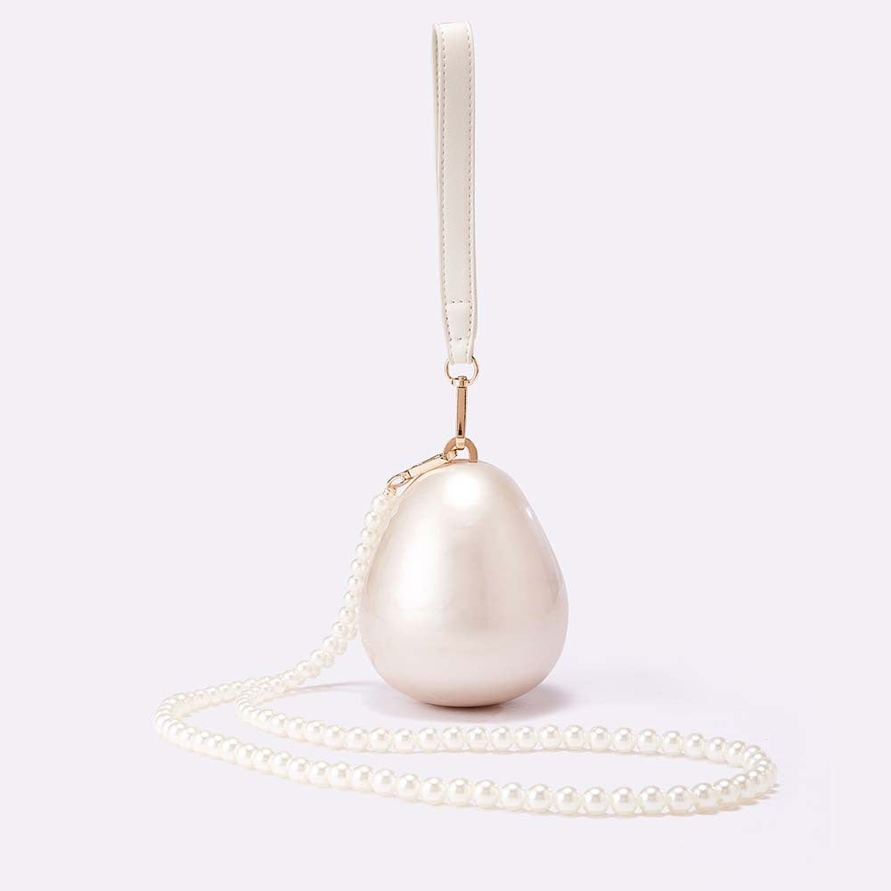 Sculpted Novelty Shape Mini Handbag - Ball_Shell