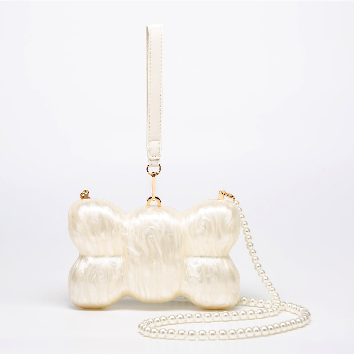 Sculpted Novelty Shape Mini Handbag - Bow