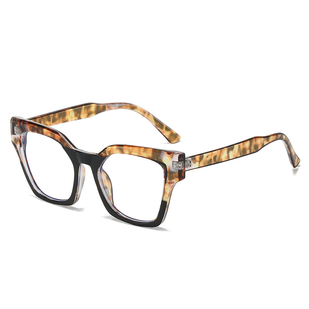Chunky Square Two Tone Eyeglass Frames - Decor
