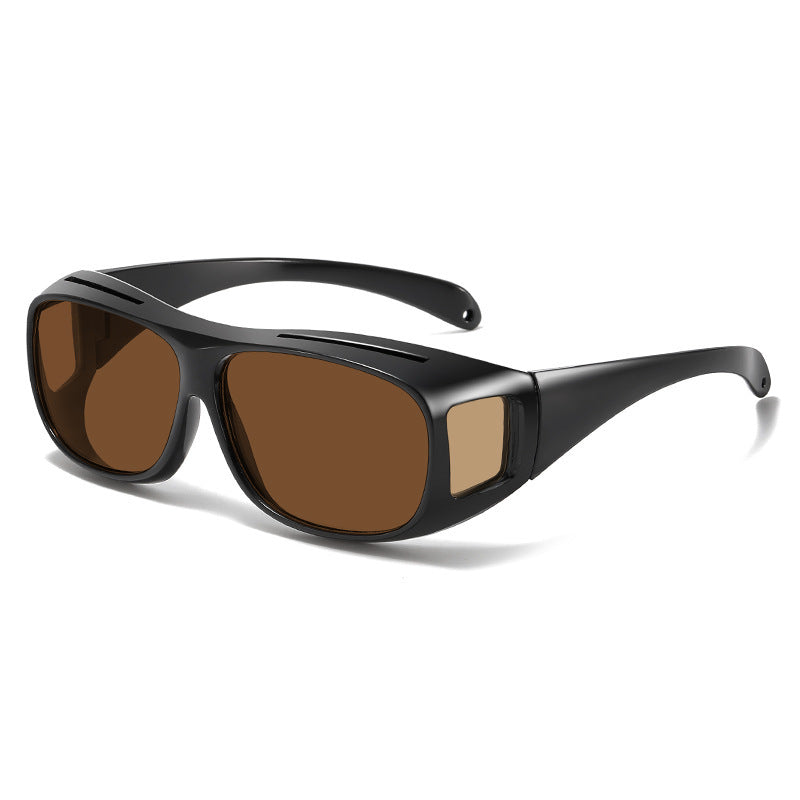 Wraparound Fit Over Driving Sunglasses - C7
