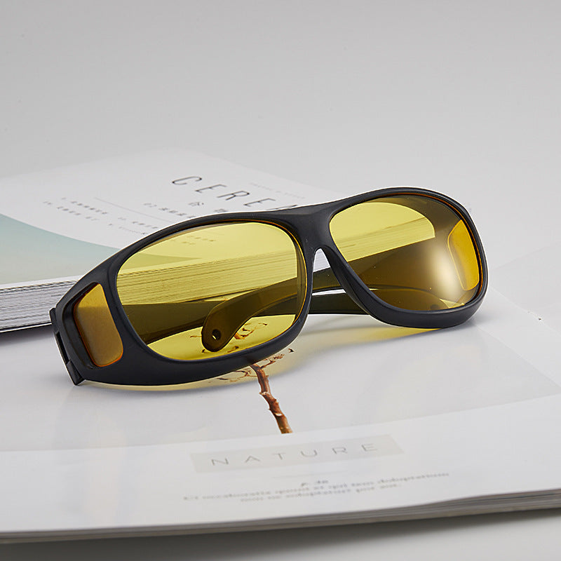 Wraparound Fit Over Driving Sunglasses - C8