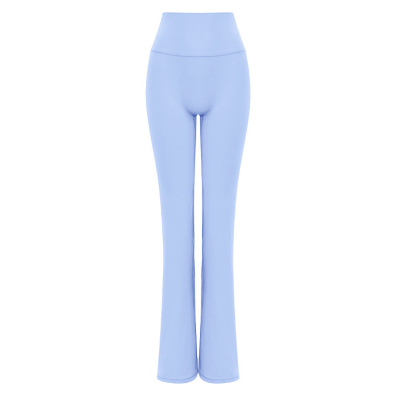 Buttery Soft High Waist Flare Yoga Pants - Purple - 1