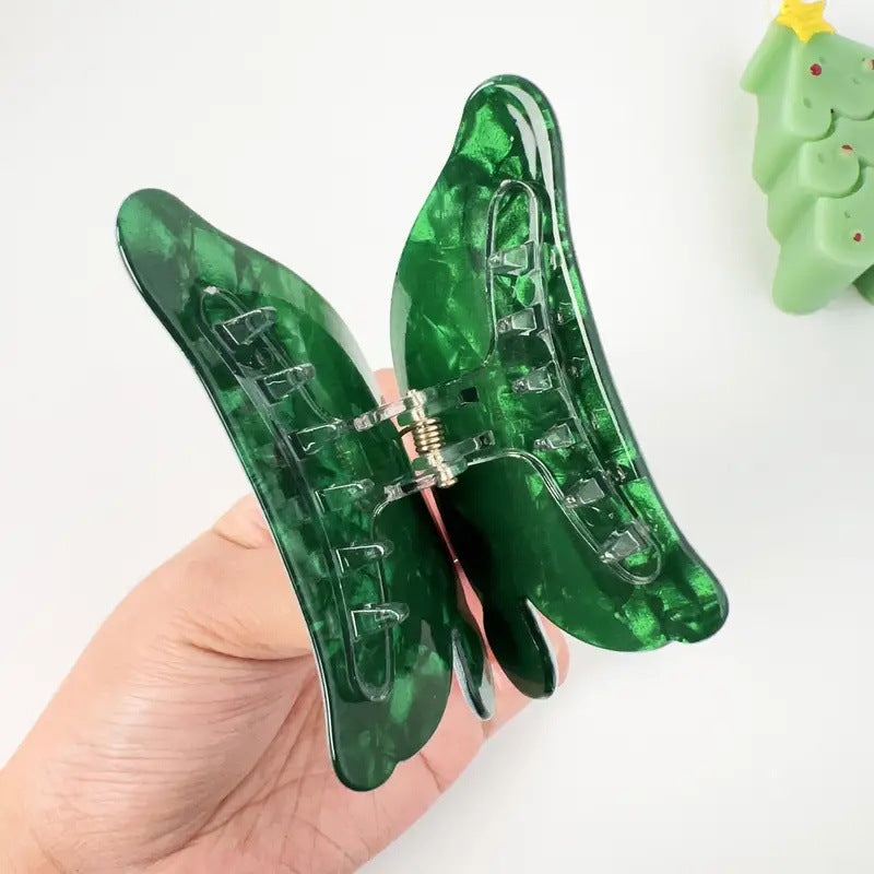 Santa Hat Shaped Mini Claw Clip - view 2