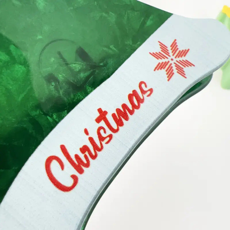 Santa Hat Shaped Mini Claw Clip - view 5