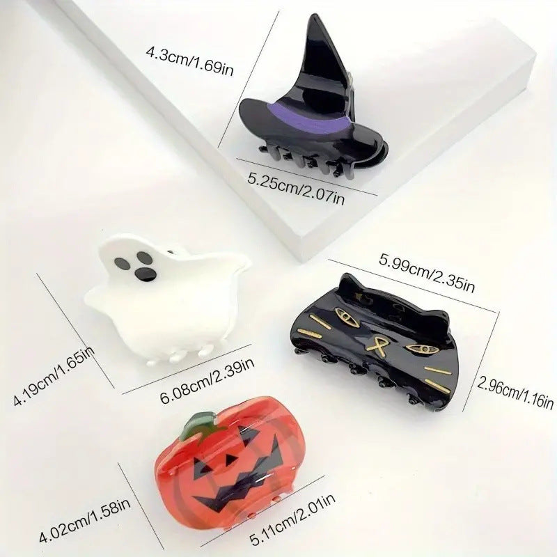 Halloween Spooky Mini Hair Claw Clips - view 1
