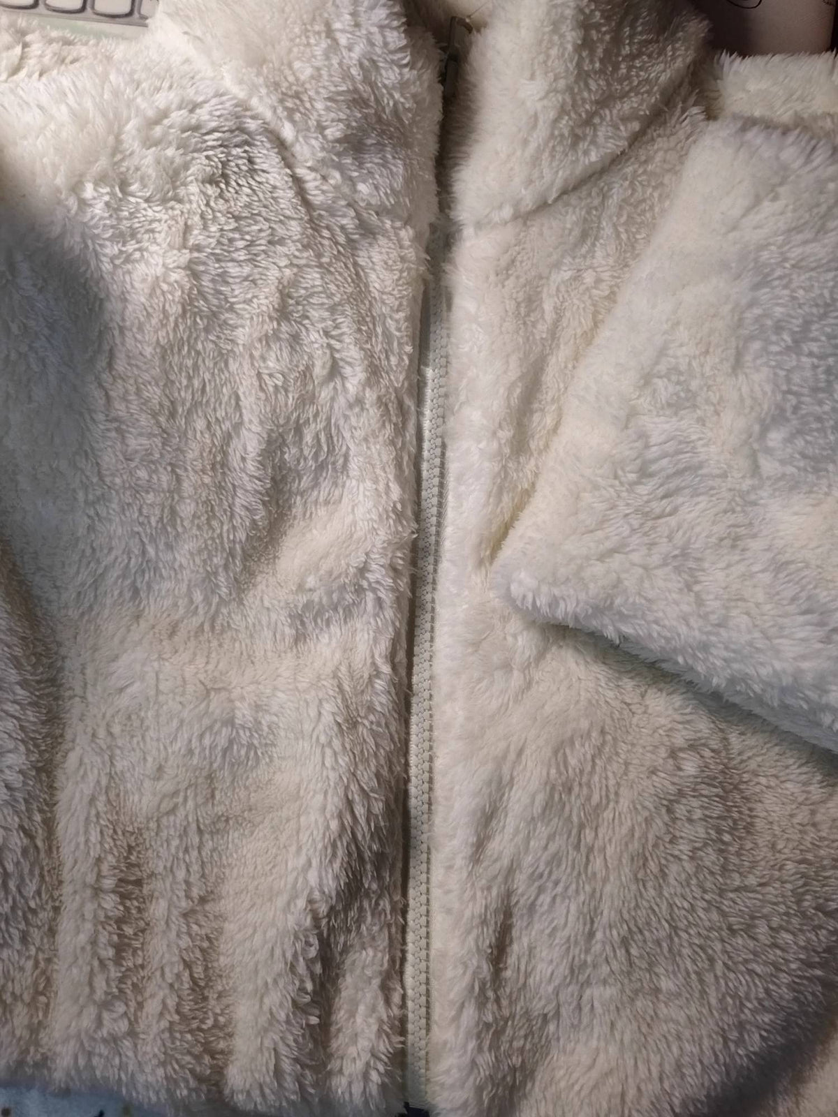 Plush Teddy Fleece Full Zip Jacket - view 2