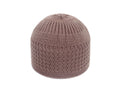 Wave Jacquard Knit Skull Cap Beanie - Khaki