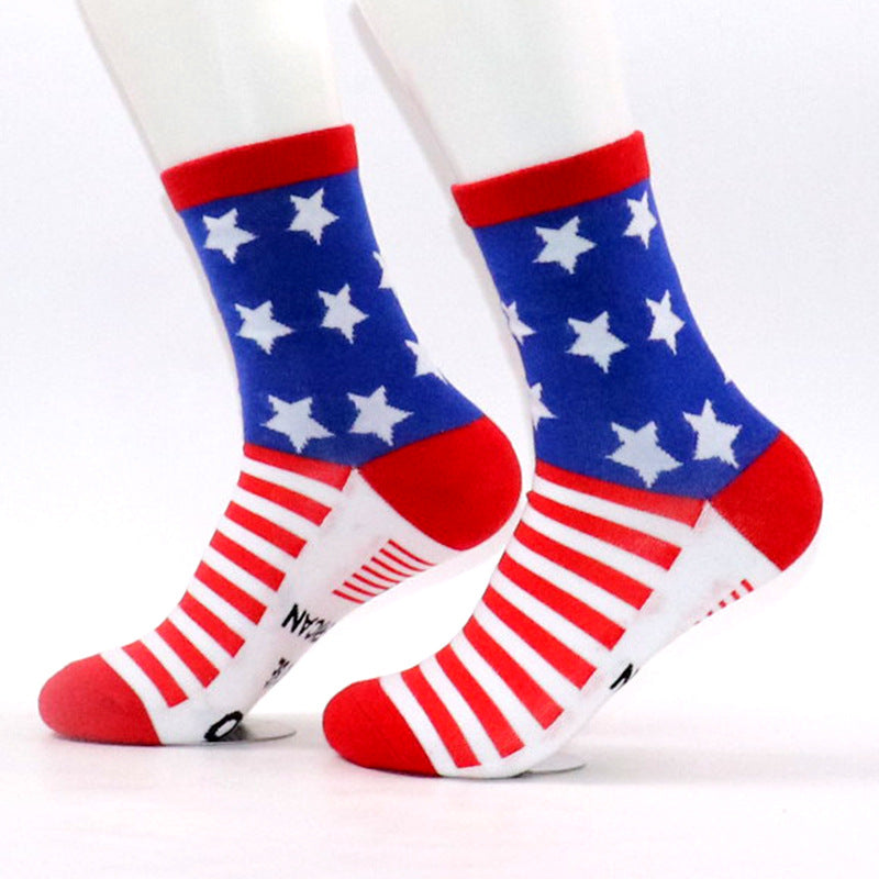 Stars And Stripes Novelty Socks - Flag - 2