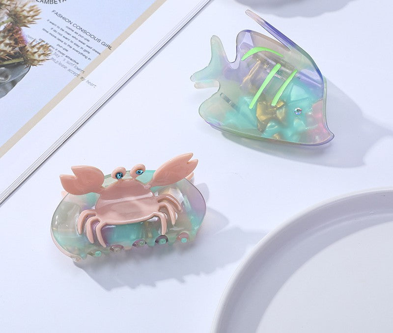 Seaside Creature Claw Hair Clip - view 3