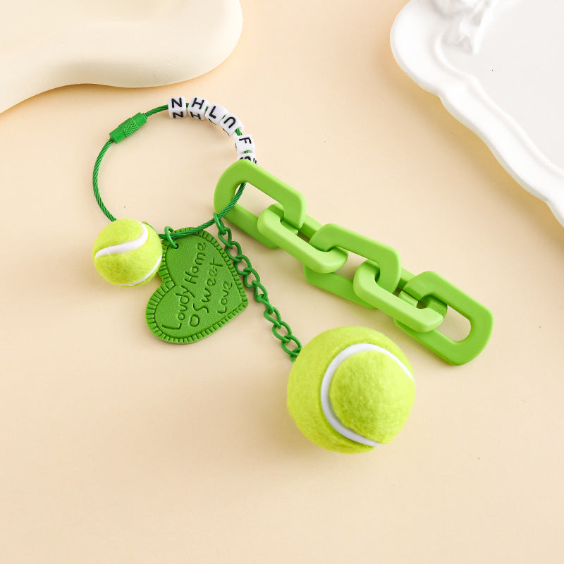 Mini Sports Ball Keychain Bag Charm - Style_03