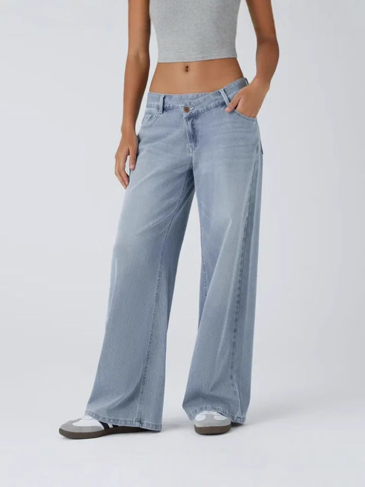 Relaxed Slouchy Baggy Wide Leg Denim Jeans