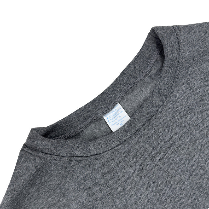 Retro Santa Graphic Drop Shoulder Sweatshirt - DarkGray - 3