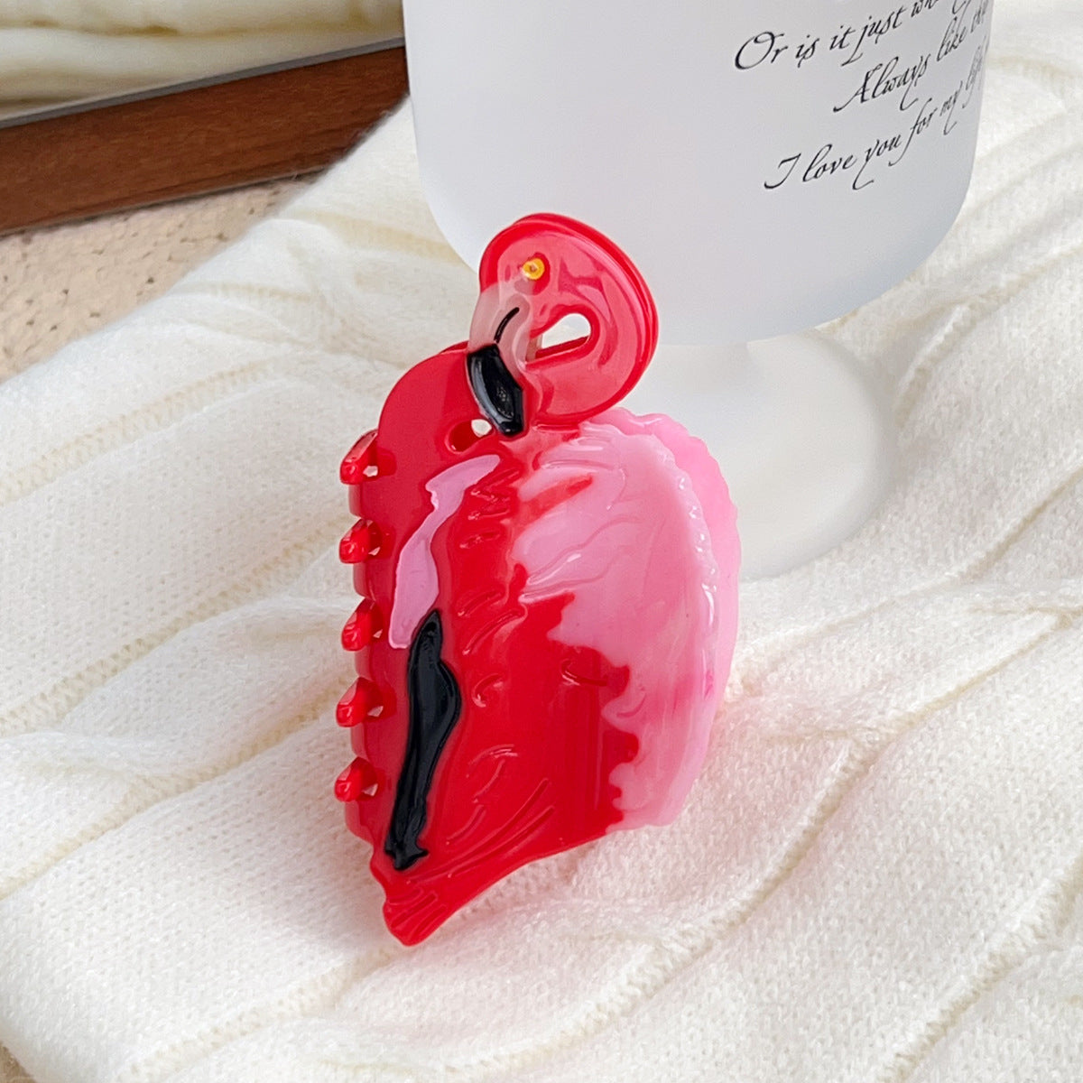 Marbled Catfish and Flamingo Hair Claw - Flamingo