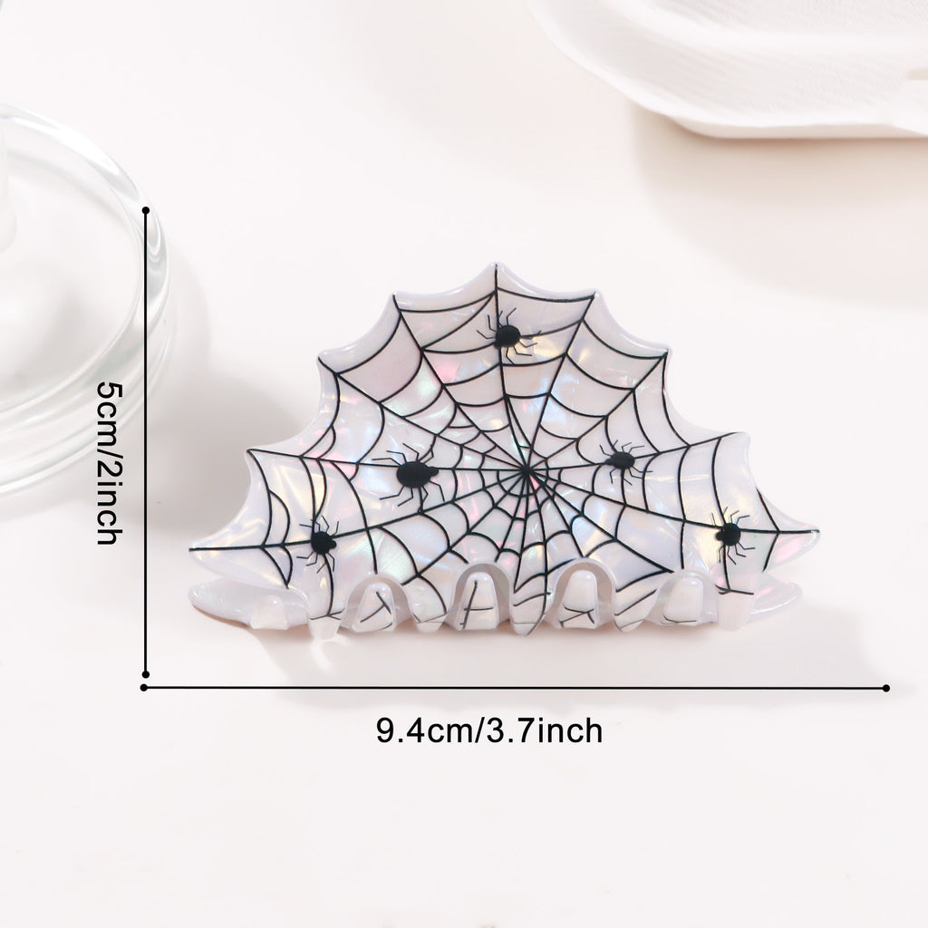 Witchy Halloween Icons Claw Hair Clip - C5