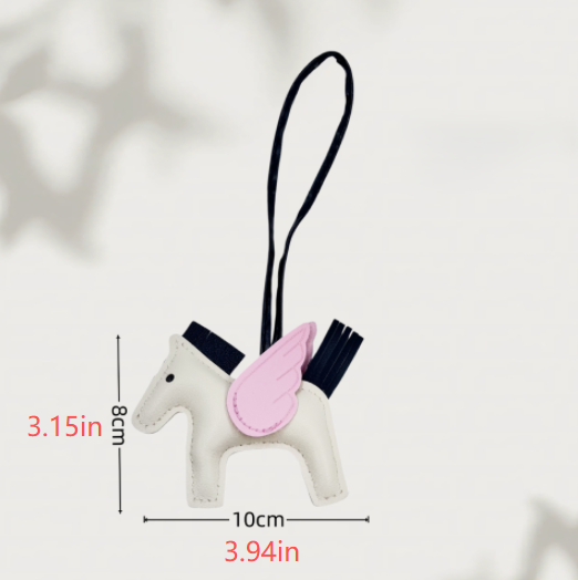 Flying Horse Pendant Bag Charm