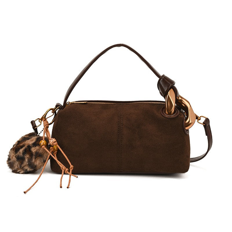 Mini Pillow Top Handle Bag with Chunky Links