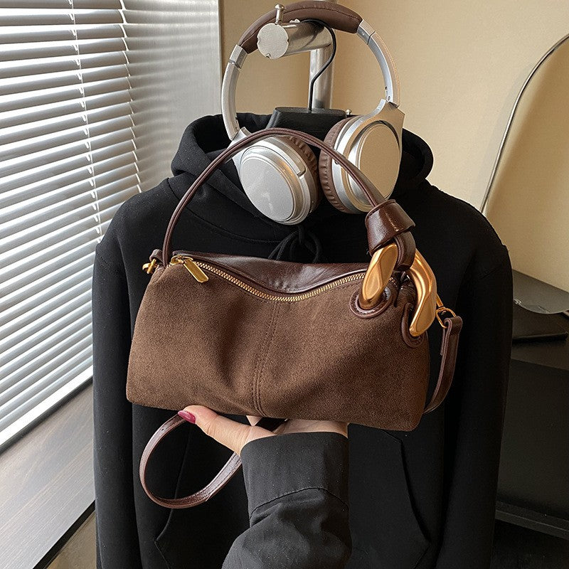 Mini Pillow Top Handle Bag with Chunky Links