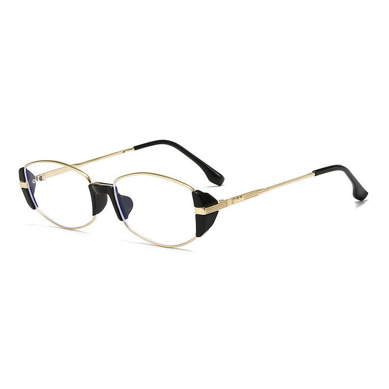 Narrow Oval Wire Frame Sunglasses - NO04