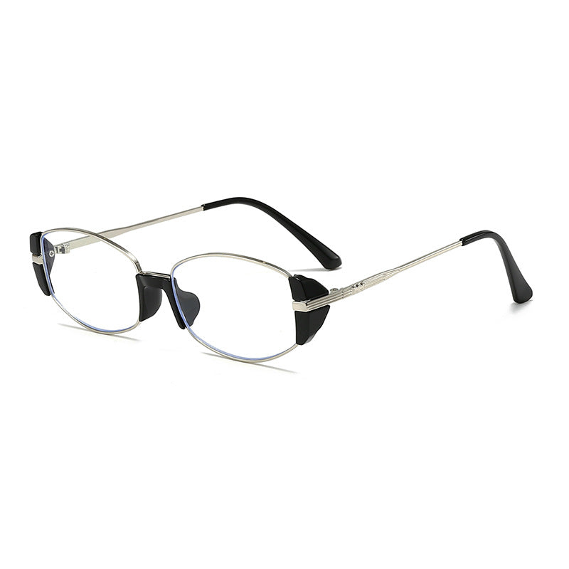 Narrow Oval Wire Frame Sunglasses - NO05