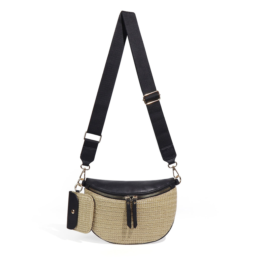 Half Moon Sling Bag with Card Pouch