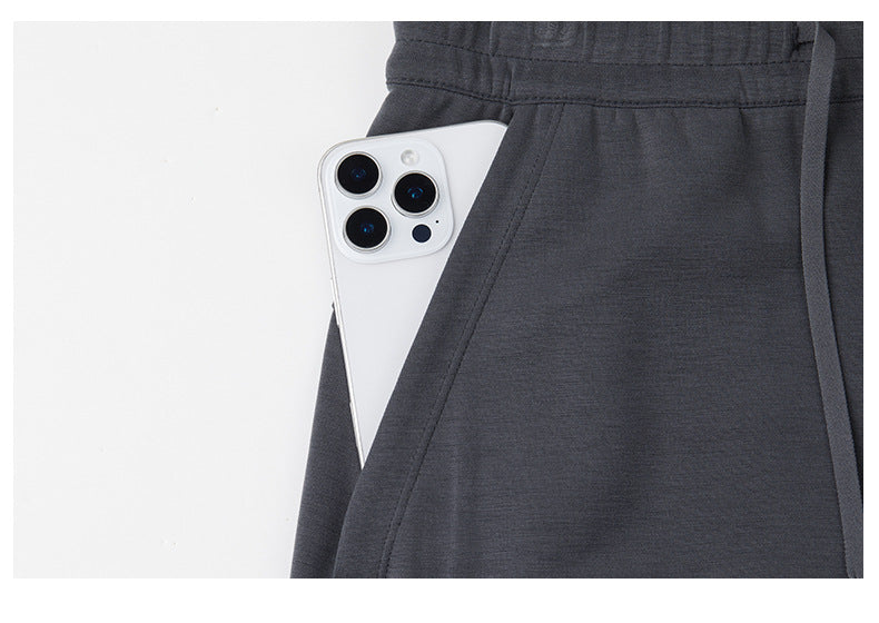 High Waist Drawstring Midi Sweat Skirt - view 4