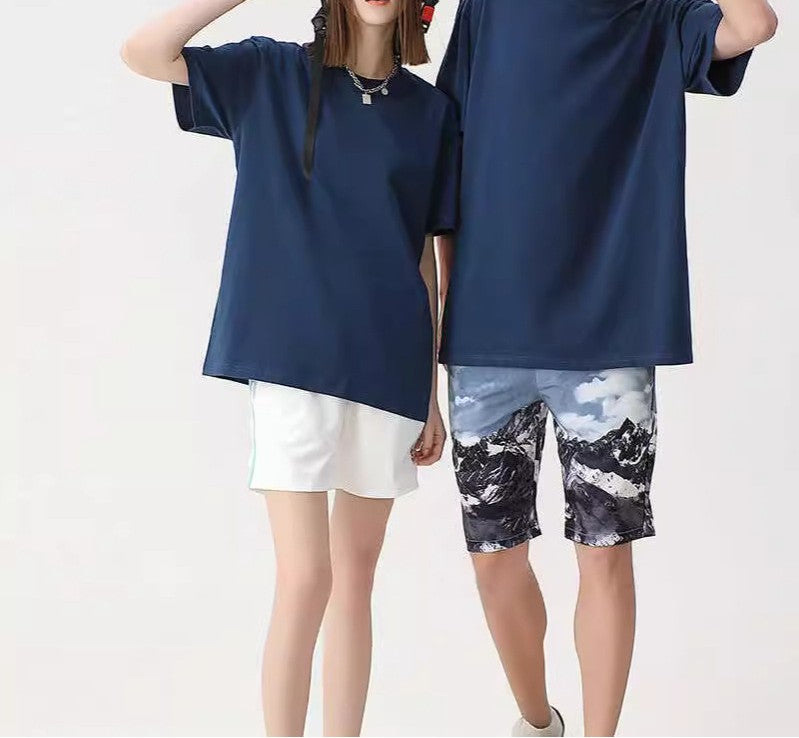 Heavyweight Drop Shoulder Crew Neck Tee - view 3