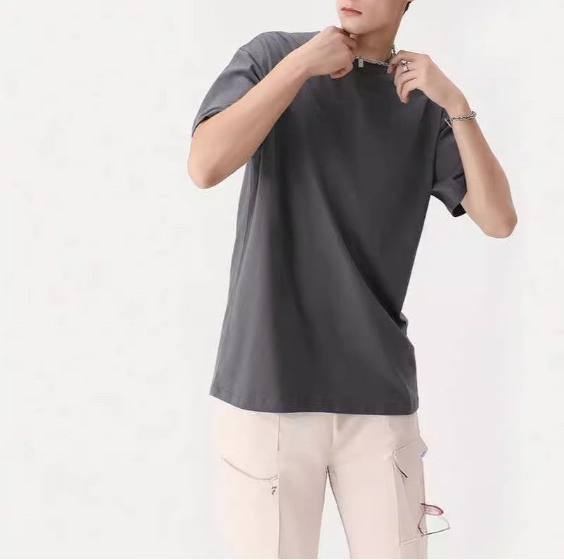 Heavyweight Drop Shoulder Crew Neck Tee - view 4