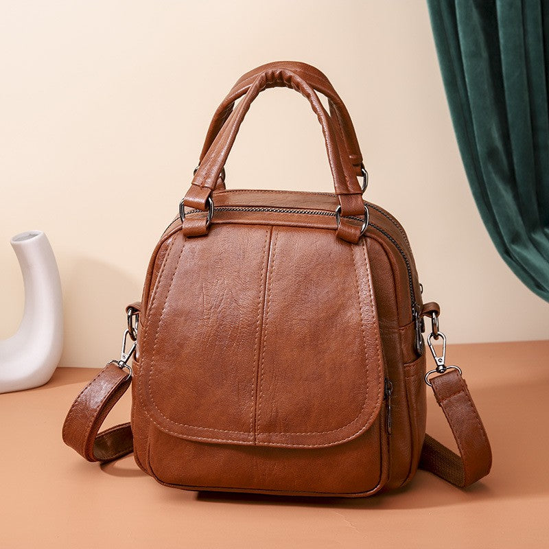 Mini Convertible Backpack with Top Handles