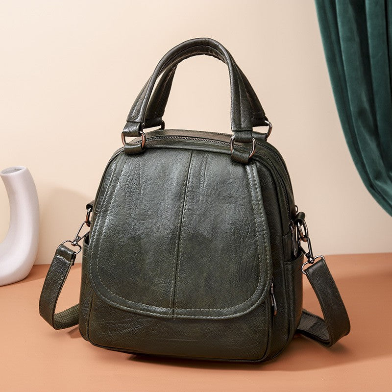Mini Convertible Backpack with Top Handles